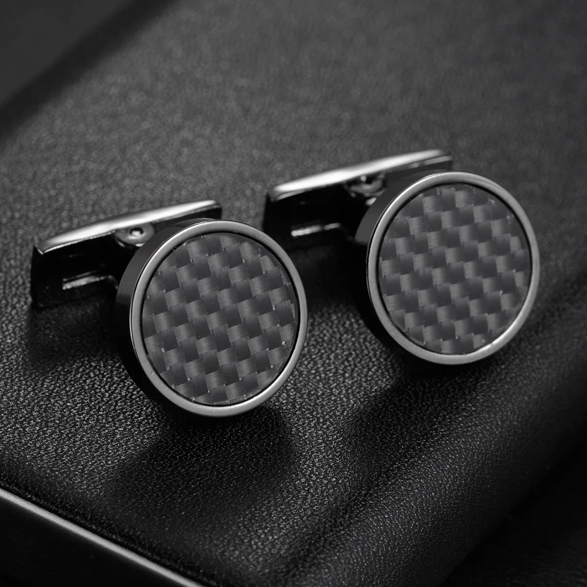 Gem & Enamel Craft Cufflinks | Unisex Decorative Shirt Accessories