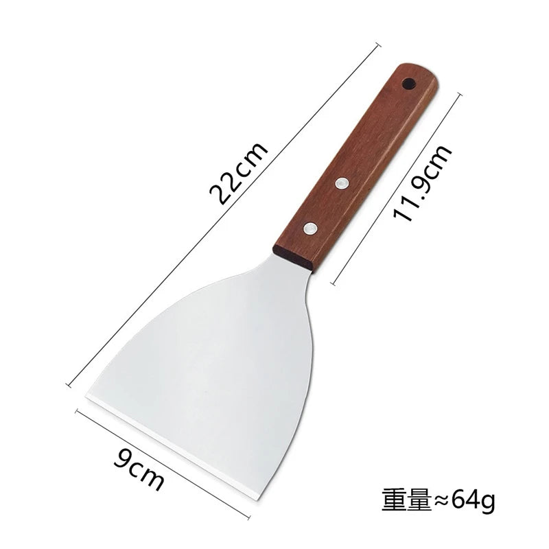 Stainless Steel Spatula & Grill Scraper