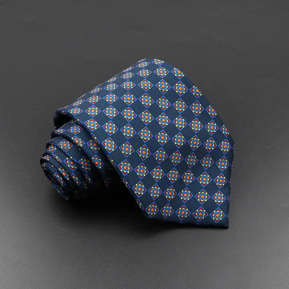Silk Necktie — Soft Novelty Tie in Bold Patterns & Colors