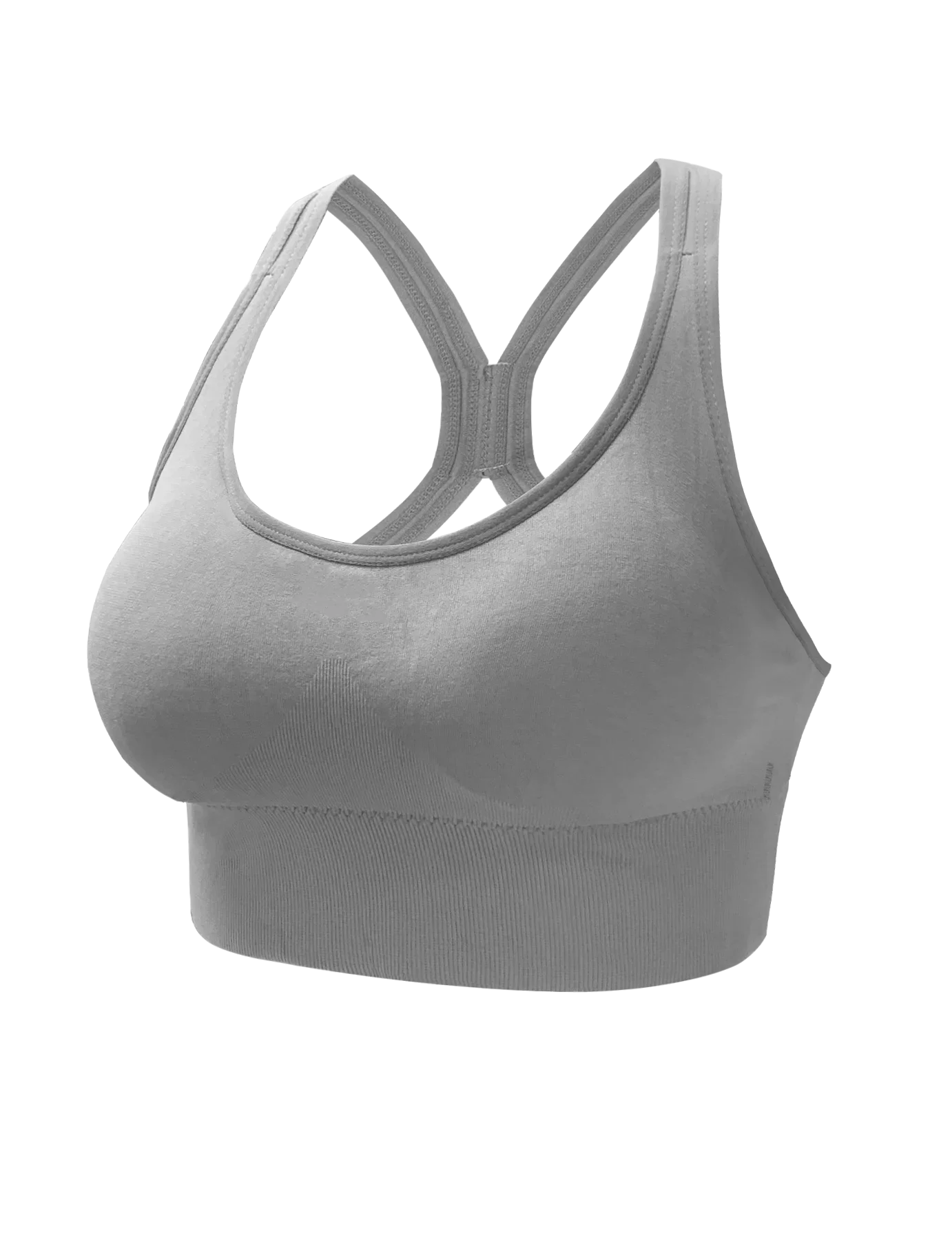 Sujetador deportivo tipo top con efecto push-up para yoga, sin costuras, cómodo y transpirable@W4