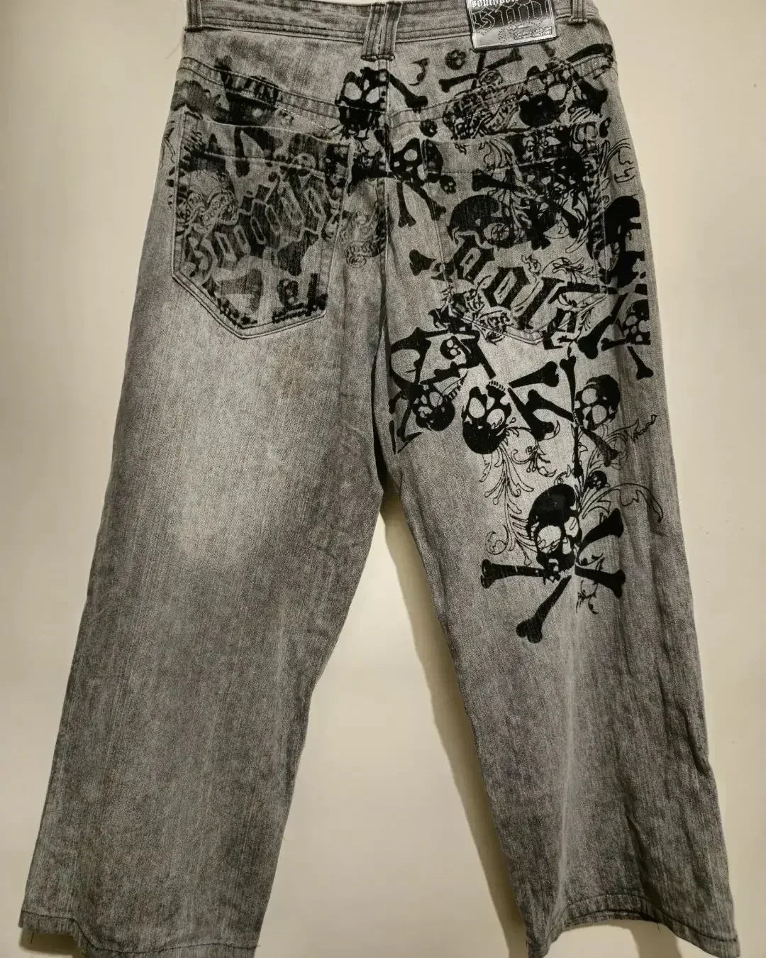 Y2K High-Waist Wide-Leg Jeans – 14 Colors