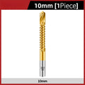 TG Multifunctional Titanium Plated Saw Drill Bit 3-13mm for Woodworking with Serrated Flute Design