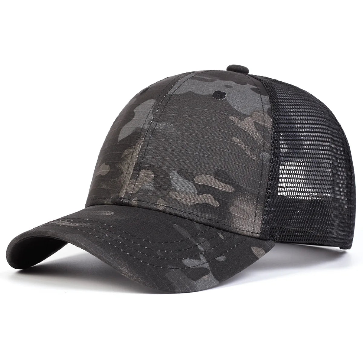 Spring and summer mesh hats for men and women, thin, breathable, sun resistant, sun shading, beach worn baseball caps