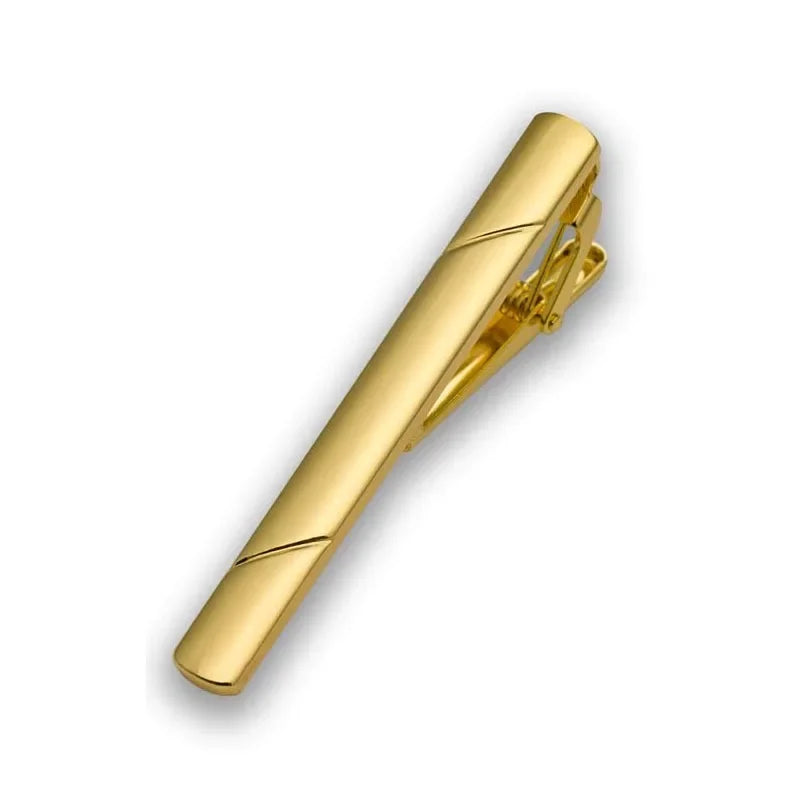 Slim Metal Tie Clip – Necktie Bar for Dress Shirts