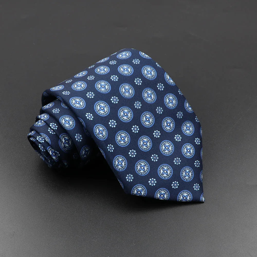 Silk Necktie — Soft Novelty Tie in Bold Patterns & Colors