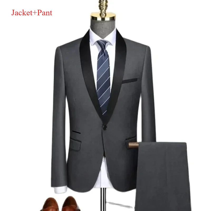 Men's Slim Fit Suit Set | The Daily Drop
