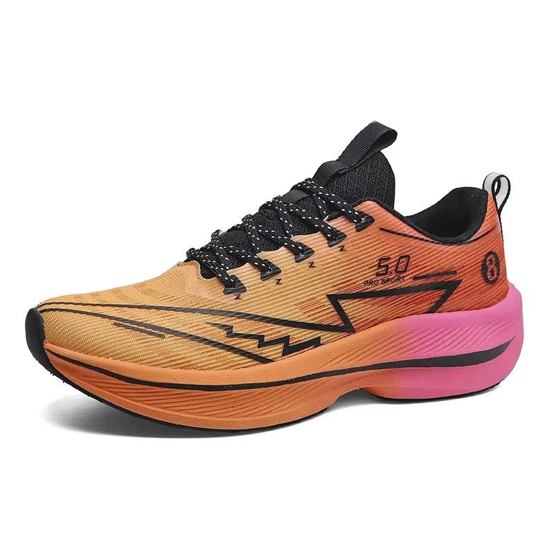 Zapatillas de Running de Hombre con Placa de Carbono | Zapatillas Unisex Antideslizantes con Amortiguación Suave