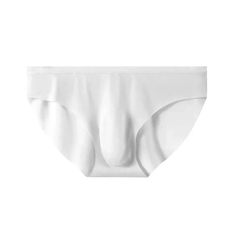 Calzoncillos bóxer de seda helada para hombre – Ropa interior ultrafina transpirable sin costuras