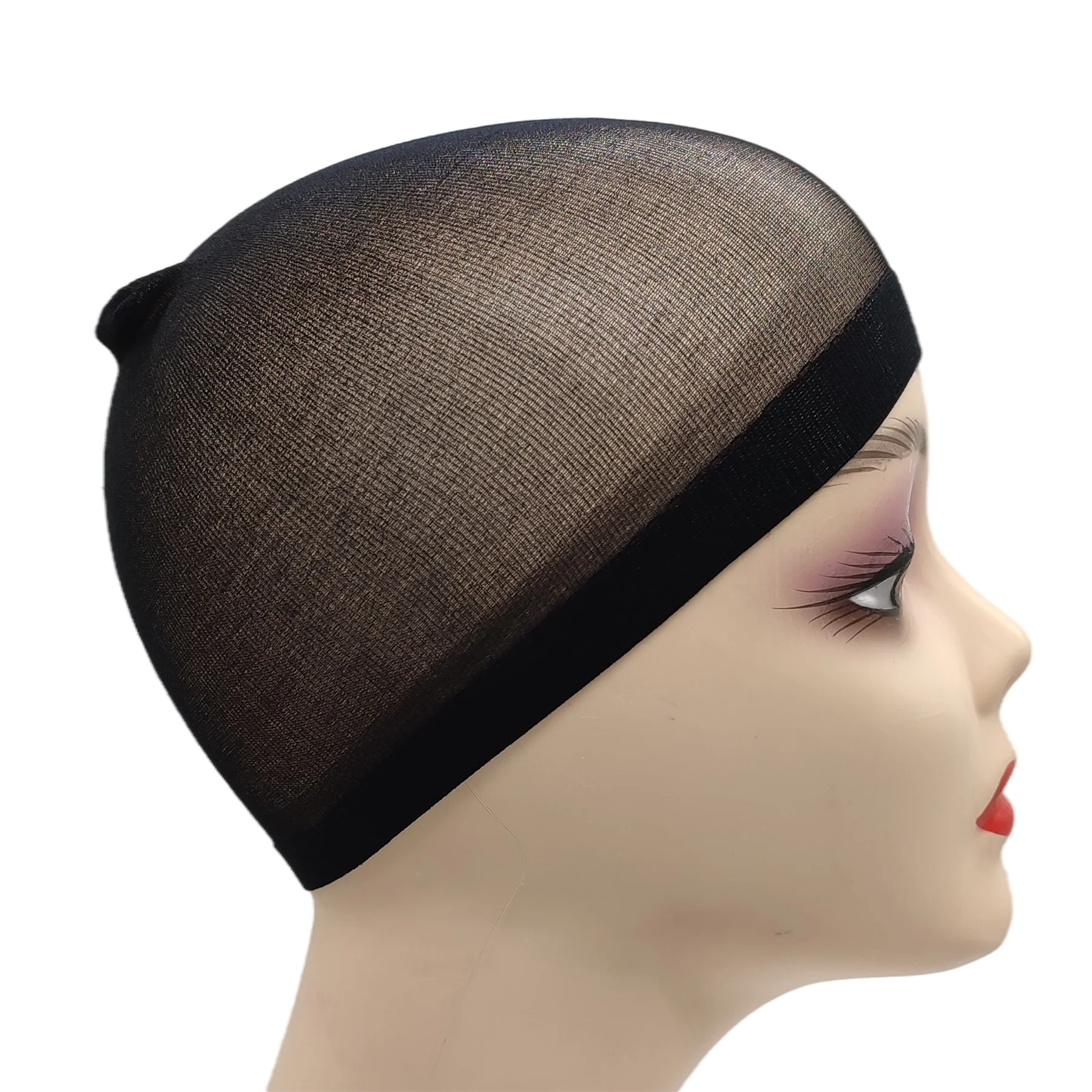 Nylon Mesh Wig Cap — Breathable Dome Cap