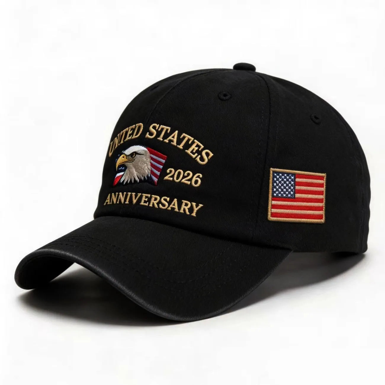 250th Anniversary Twill Baseball Cap Unisex Sun Hat Visor Cap