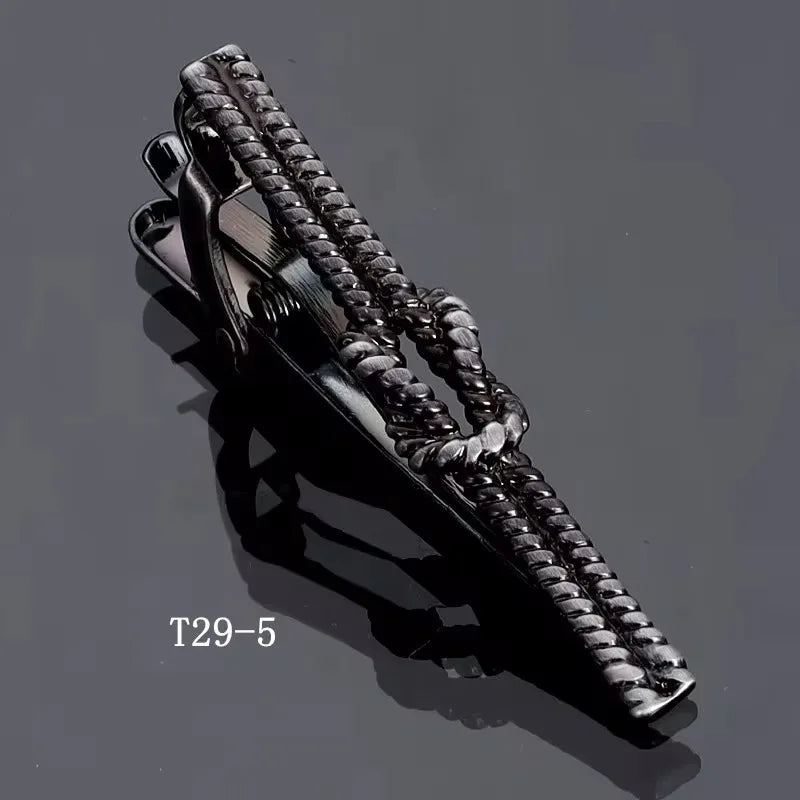 Novelty Metal Tie Clip – Cartoon & Graphic Necktie Bar