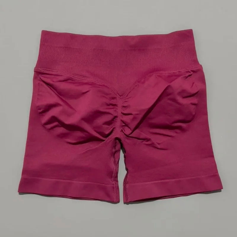 Women's Scrunch Bum Booty Shorts | Seamless Butt-Lifting Gym Yoga Legging Shorts XS-L