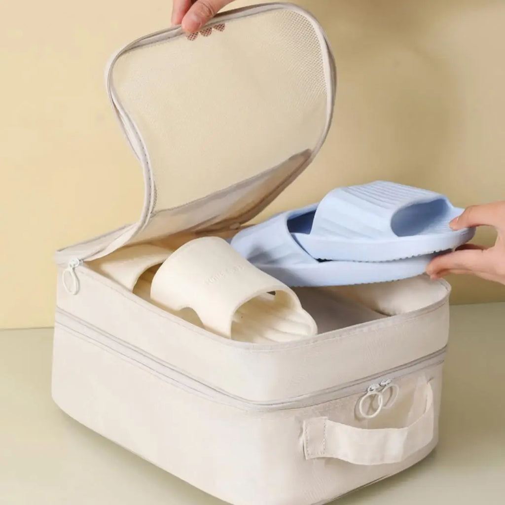 Travel Shoe Bag – Holds Up to 3 Pairs