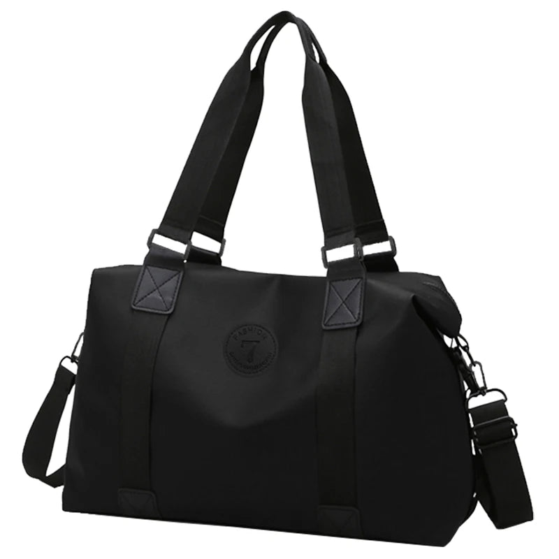 Chic Emblem Nylon Duffle Bag