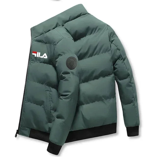 Men's Padded Zip-Up Jacket