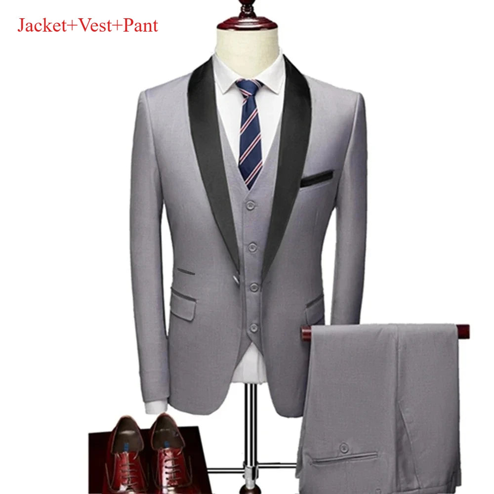 Men's Slim Fit Suit Set | The Daily Drop