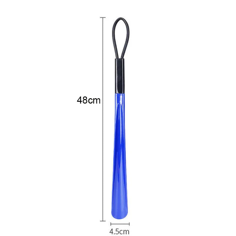 1 calzador de plástico flexible extralargo que no requiere agacharse, cucharas para calzar duraderas para embarazadas, asistentes para calzado