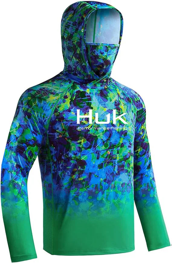 UV Fishing Hoodie Sweatshirt – Hooded Sun Protection Top for Men / Women