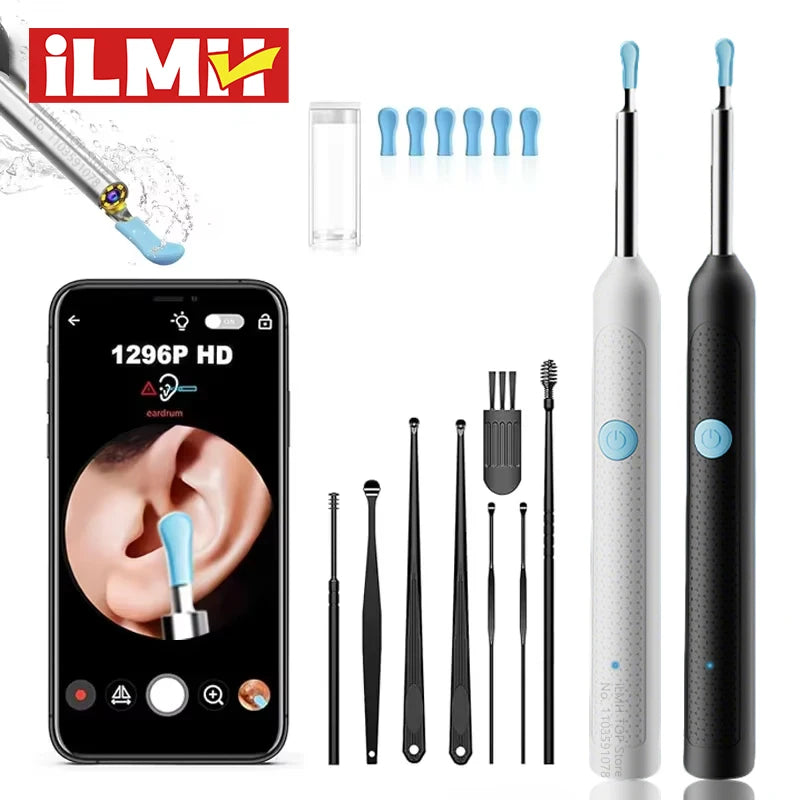 Visual Ear Wax Cleaner with Camera – WiFi Otoscope & Smart Ear Cleaning Kit