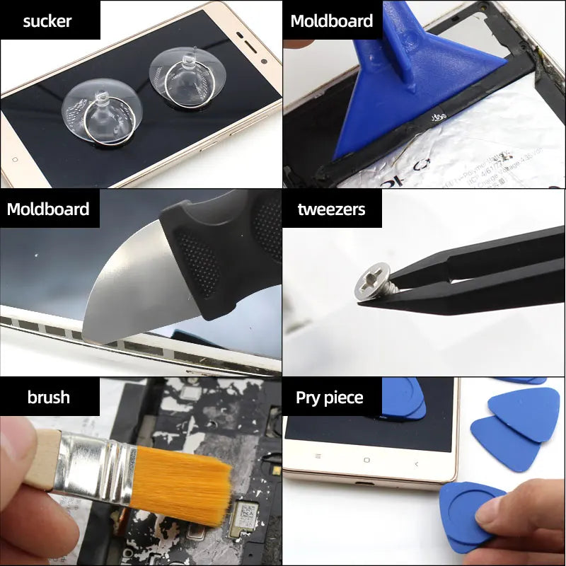 Precision Screwdriver Repair Tool Set — Electronics Disassembly Kit for Phone, Tablet & Laptop