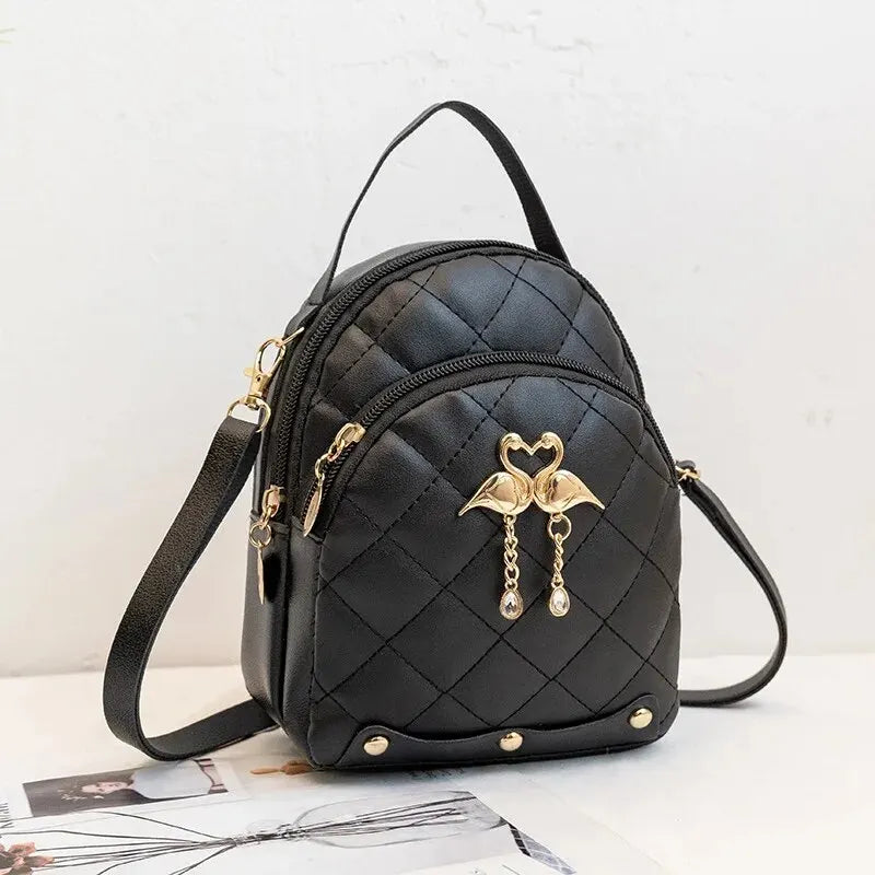Mini PU Fashion Backpack for Women