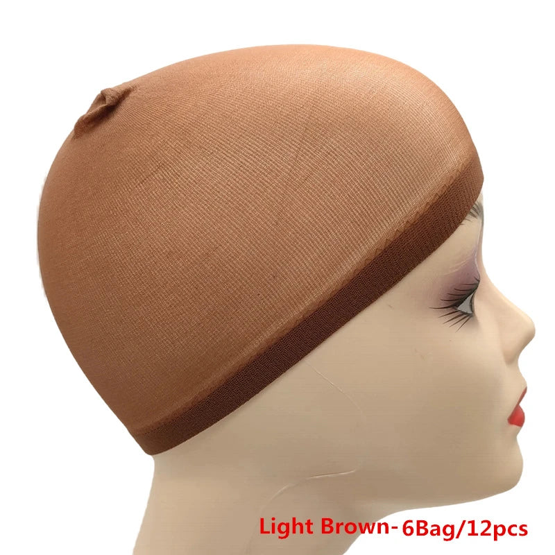 Nylon Mesh Wig Cap — Breathable Dome Cap