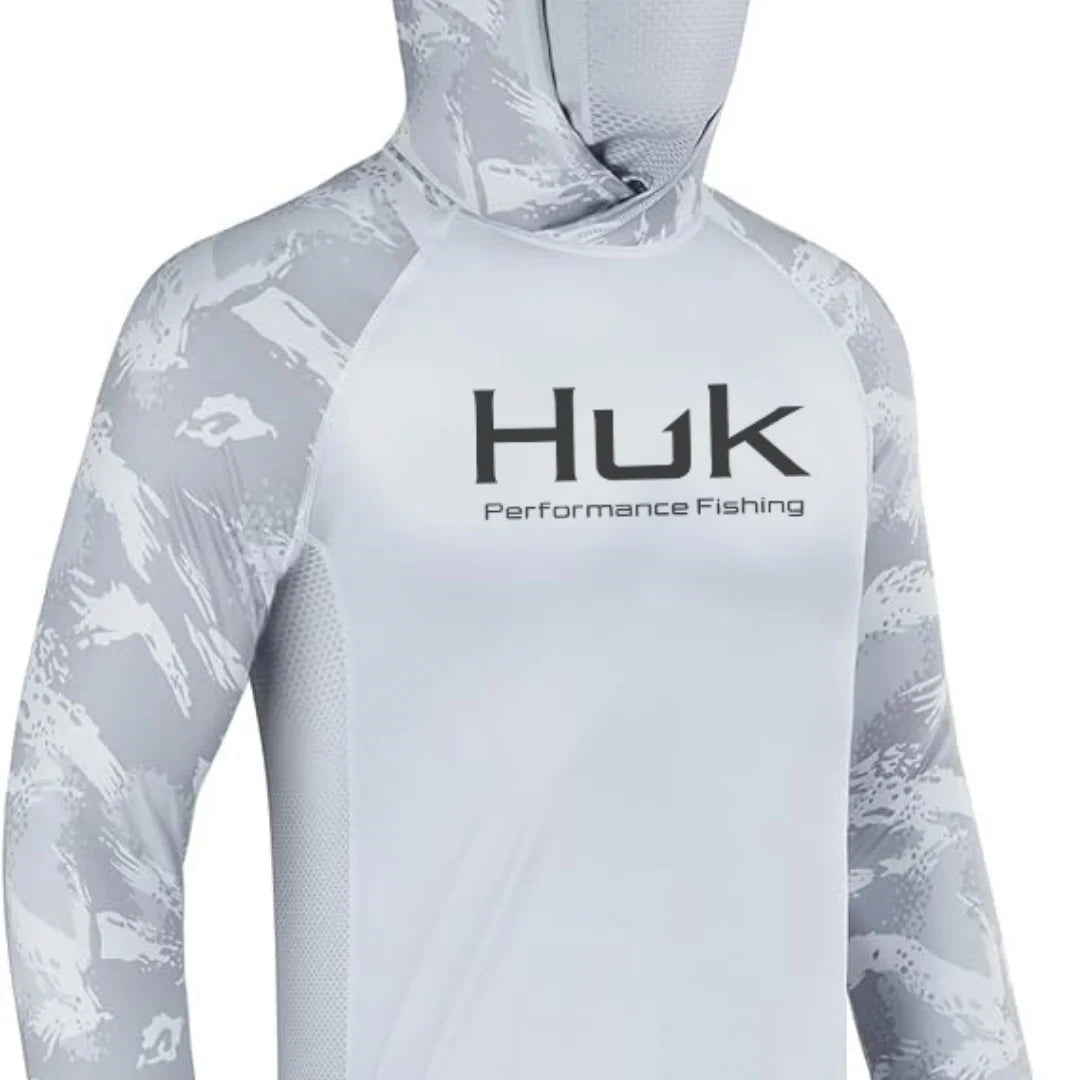 UV Fishing Hoodie Sweatshirt – Hooded Sun Protection Top for Men / Women