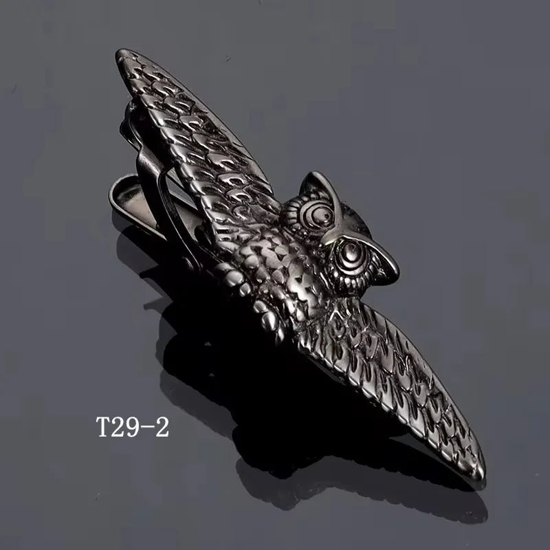 Novelty Metal Tie Clip – Cartoon & Graphic Necktie Bar