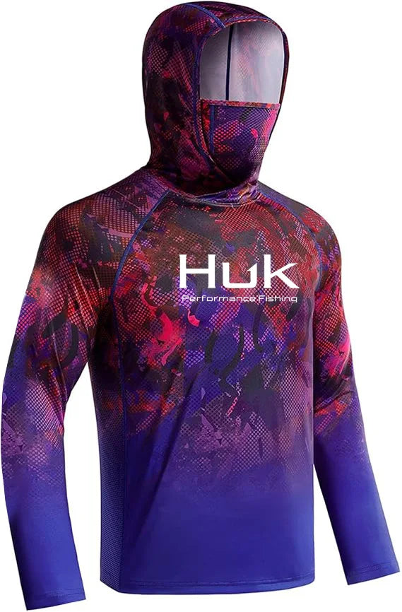 UV Fishing Hoodie Sweatshirt – Hooded Sun Protection Top for Men / Women