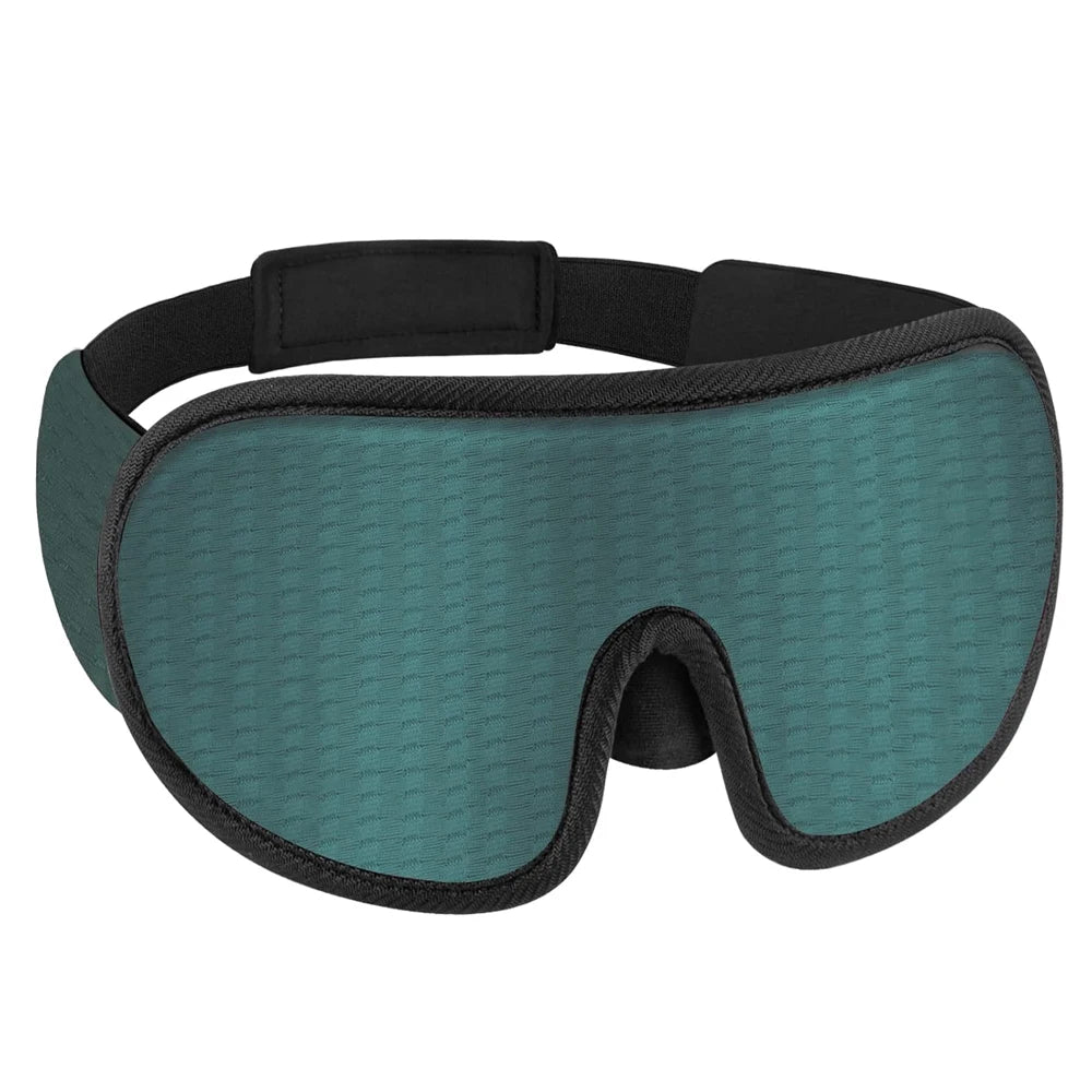 Unisex 3D Contour Sleep Eye Mask – 100% Blackout for Side Sleepers