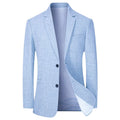 Men's Light Suit Jacket — Smart Casual Blazer for Business & Everyday Wear