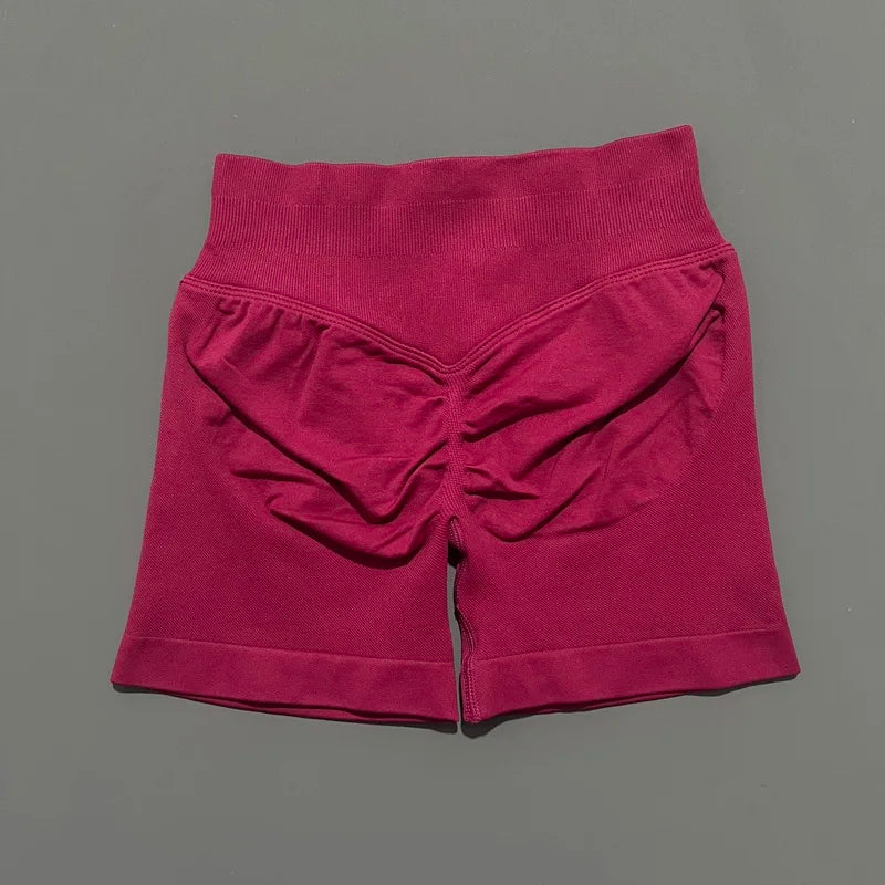 Women's Scrunch Bum Booty Shorts | Seamless Butt-Lifting Gym Yoga Legging Shorts XS-L