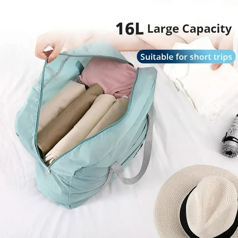 2-Pack Foldable Travel Duffel Bag