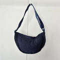 Corduroy Hobo Shoulder Bag — Retro Casual Crossbody Handbag for Daily & Travel Use