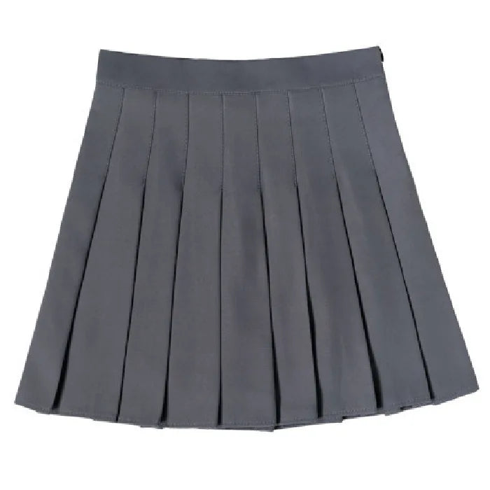 Women's High-Waist Pleated Mini Skirt