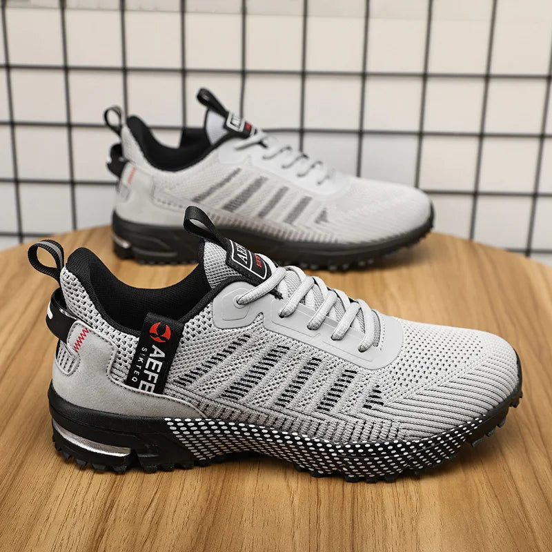 Men's Breathable Mesh Running Shoes | Lightweight Outdoor Athletic Sneakers