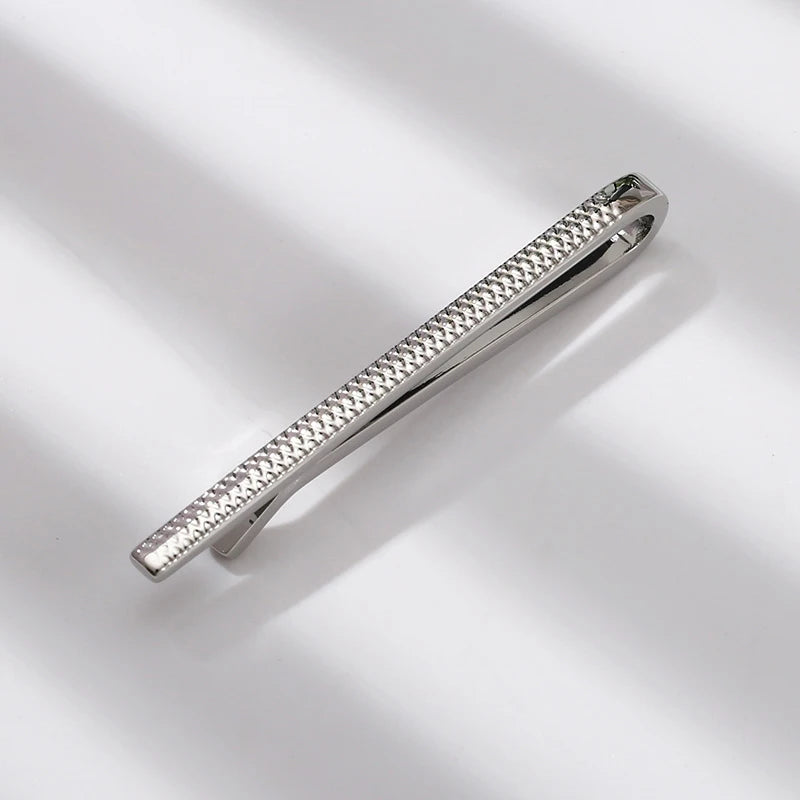 Crystal Tie Bar Clip | The Daily Drop