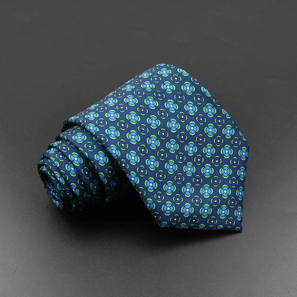 Silk Necktie — Soft Novelty Tie in Bold Patterns & Colors