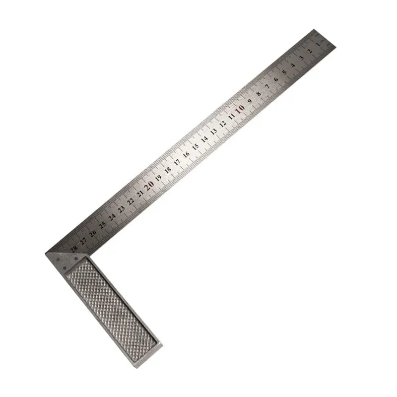 Combination Square & Angle Measuring Tool Set — Stainless Steel, 12" / 300mm
