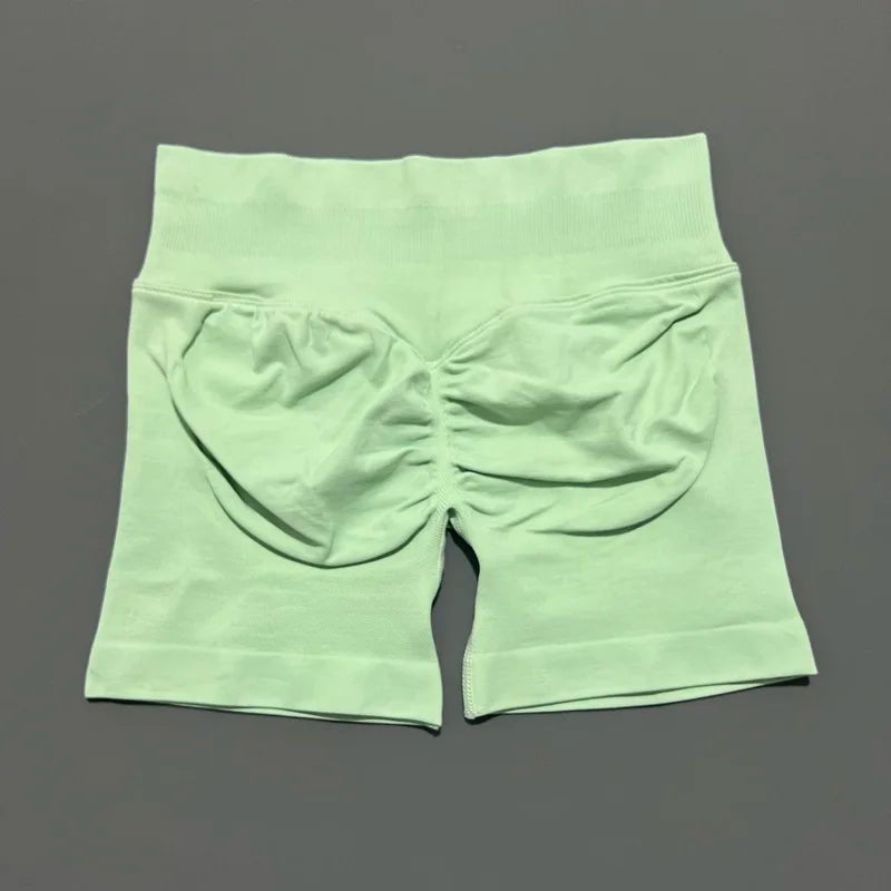 Women's Scrunch Bum Booty Shorts | Seamless Butt-Lifting Gym Yoga Legging Shorts XS-L