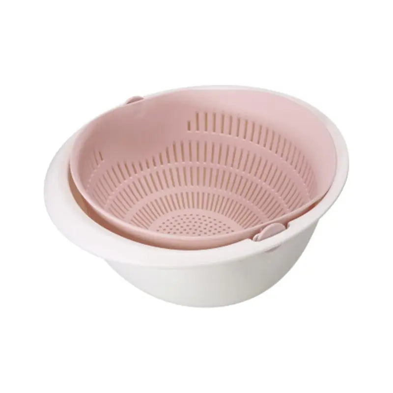 Double-Layer Fruit & Vegetable Drain Basket