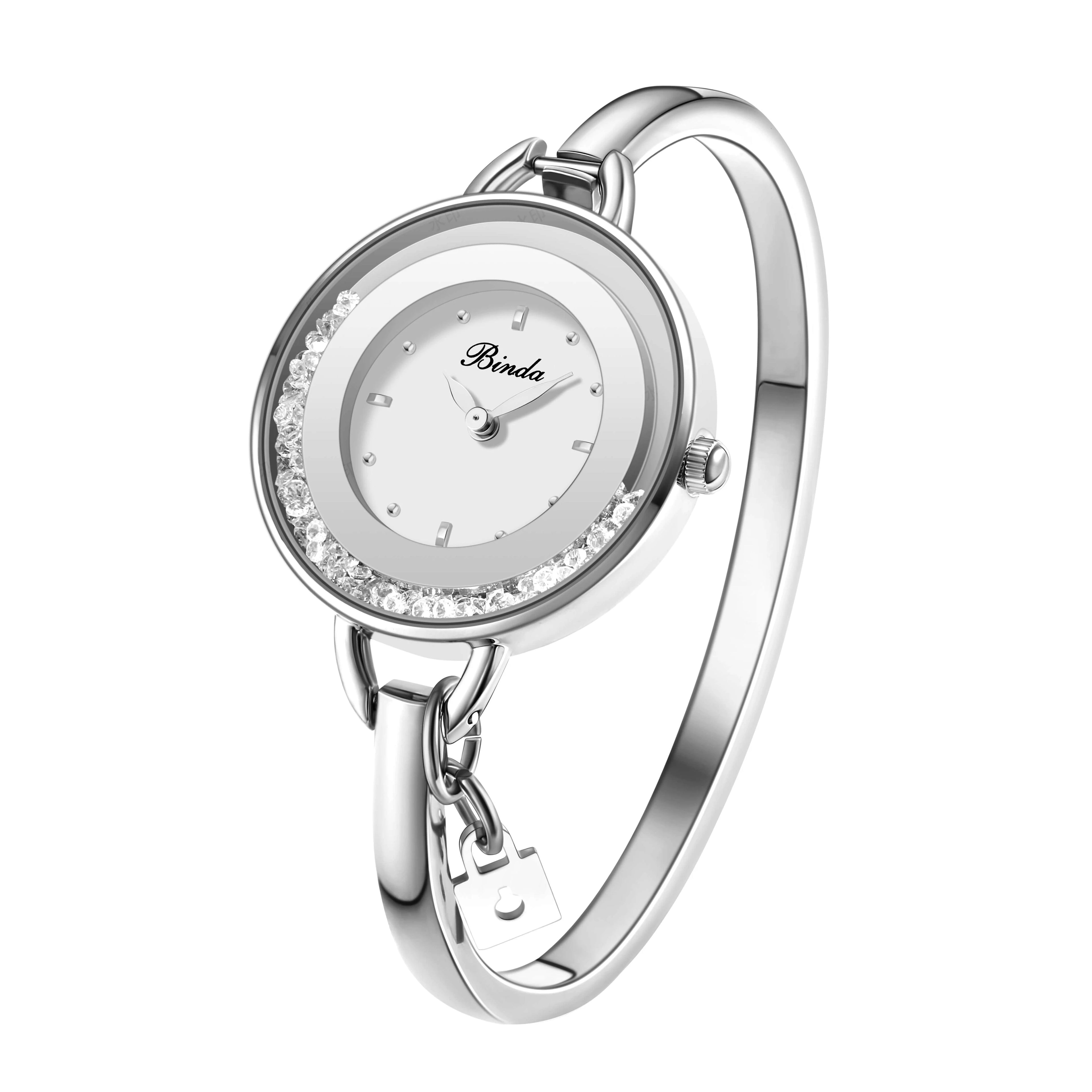 BINDA BD2765 Women's Elegant Quartz Watch | Minimalist Dial | Stainless Steel Bracelet | 8 Styles