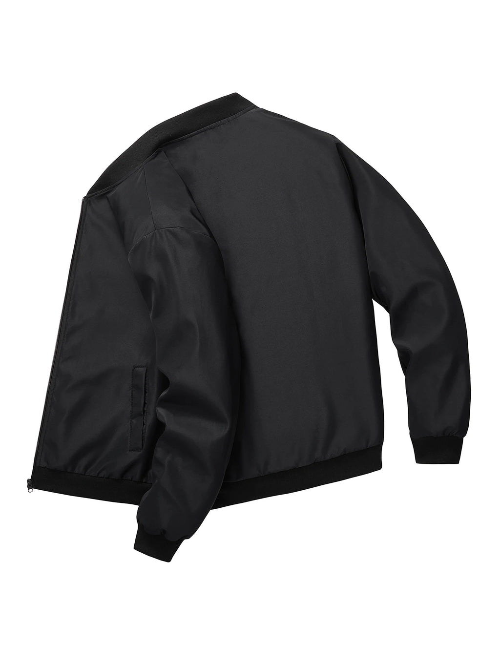 Lightweight Baseball-Collar Jacket