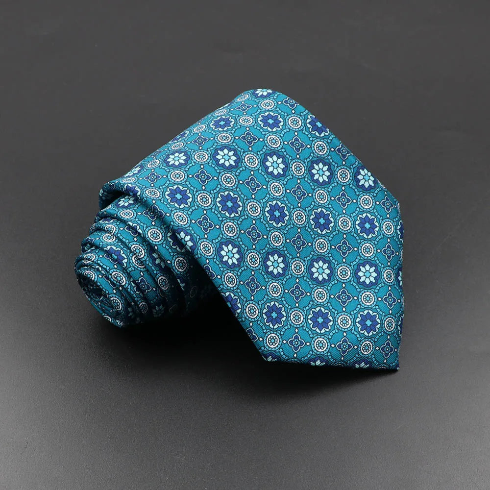 Silk Necktie — Soft Novelty Tie in Bold Patterns & Colors