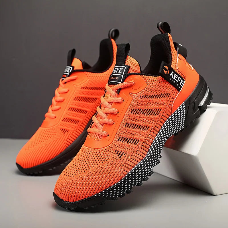 Zapatillas de running transpirables de malla para hombre | Zapatillas deportivas ligeras para exteriores