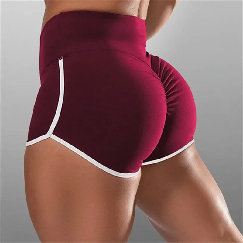 Women's Yoga Shorts – Stretchy Skinny Gym & Fitness Short Pants