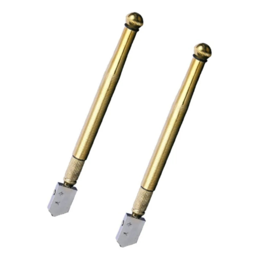 Diamond Wheel Glass Cutter — Carbide Tip, Non-Slip Handle, 5–12mm Cut Range