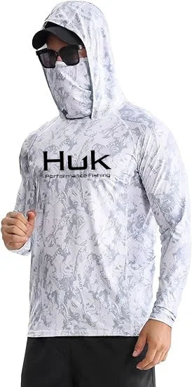 Men's UV Protection Fishing Hoodie – Lightweight Outdoor Hooded Sweatshirt