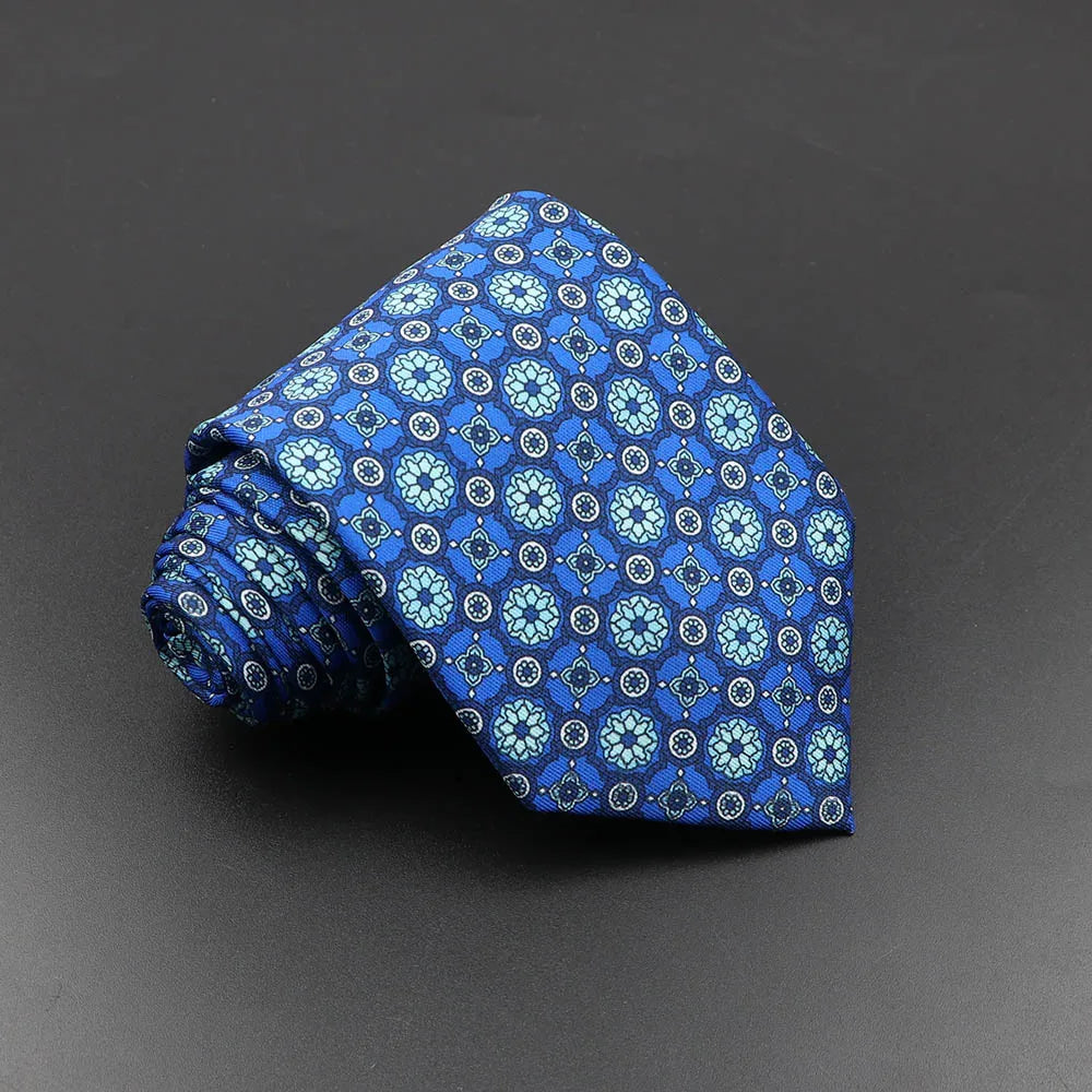 Silk Necktie — Soft Novelty Tie in Bold Patterns & Colors