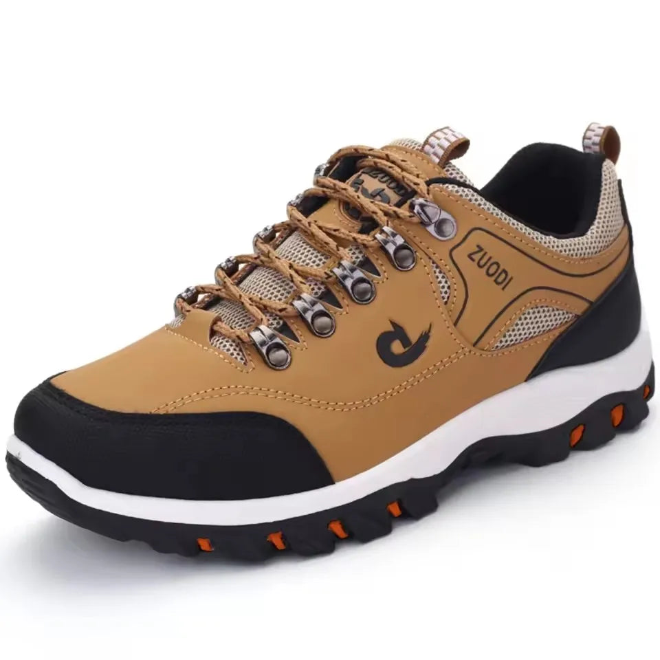 Zapatillas casuales de cuero para hombre | Zapatillas de EVA ligeras para caminar